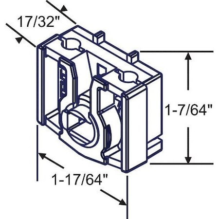 Strybuc Lock Brake Shoe Spring Side 900-19198NS